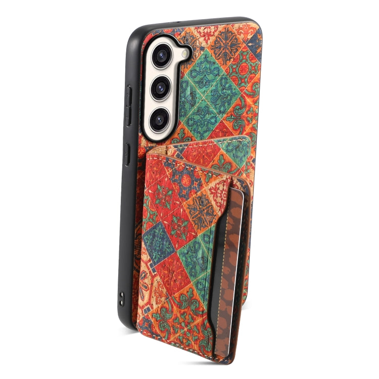For Samsung Galaxy S23+ 5G Card Slot Holder Phone Case(Winter Blue) - HoMEdemic™ 