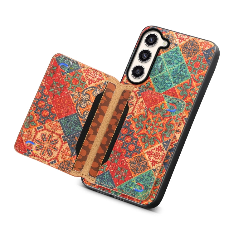 For Samsung Galaxy S23+ 5G Card Slot Holder Phone Case(Winter Blue) - HoMEdemic™ 