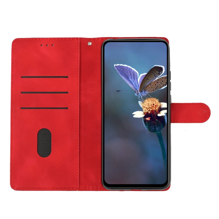 For Samsung Galaxy S23+ 5G Cherry Blossom Butterfly Skin Feel Embossed PU Phone Case(Red) - HoMEdemic™ 