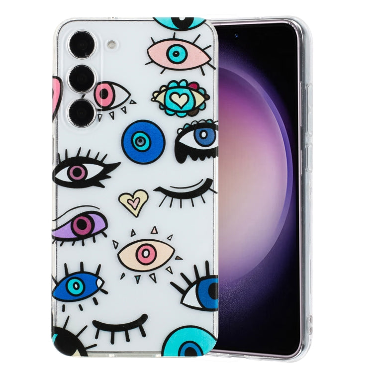 For Samsung Galaxy S23+ 5G Colorful Painting Pattern TPU Phone Case(Eye Monster) - HoMEdemic™ 