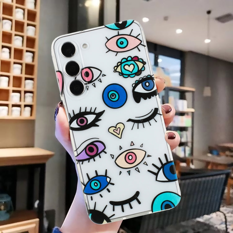 For Samsung Galaxy S23+ 5G Colorful Painting Pattern TPU Phone Case(Eye Monster) - HoMEdemic™ 