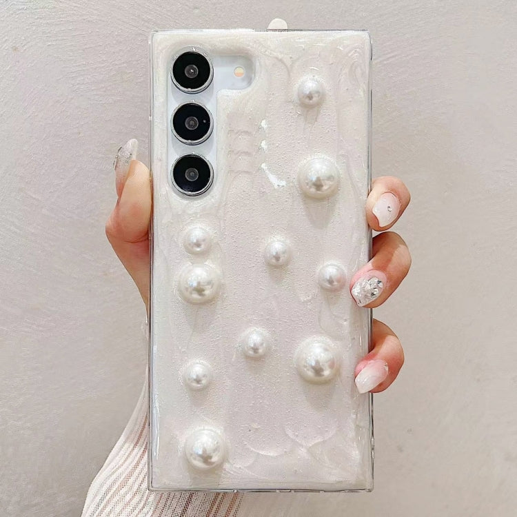 For Samsung Galaxy S23+ 5G Cream Gum Decoden TPU Phone Case(Pearl) - HoMEdemic™ 
