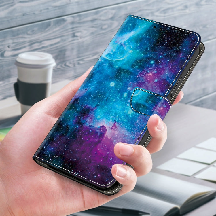For Samsung Galaxy S23+ 5G Crystal Painted Leather Phone case(Starry Sky) - HoMEdemic™ 
