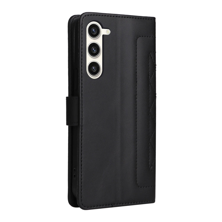 For Samsung Galaxy S23+ 5G Diamond Lattice Leather Flip Phone Case(Black) - HoMEdemic™ 