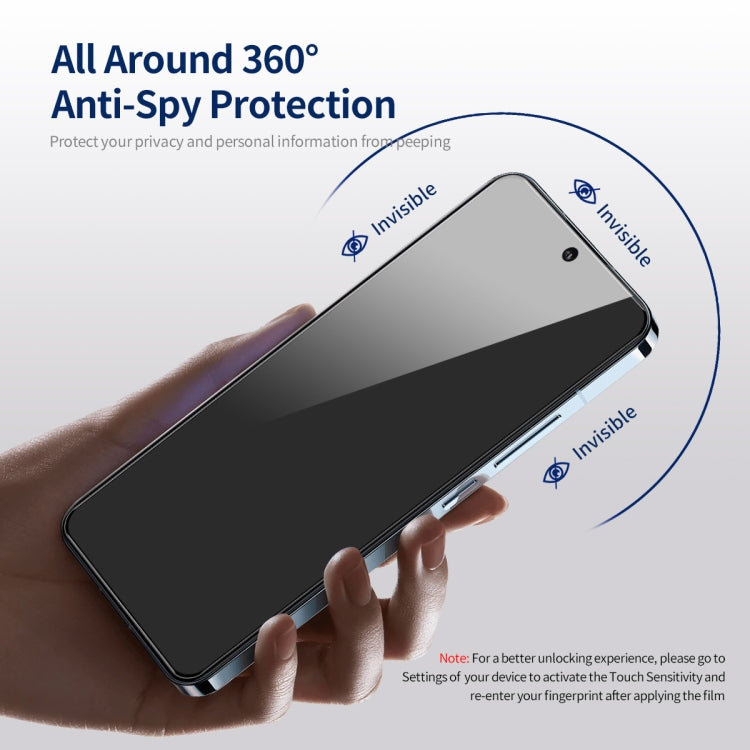 For Samsung Galaxy S23+ 5G ENKAY Hat-Prince 360 Degree Anti-peeping Privacy Full Screen Tempered Glass Film - HoMEdemic™ 