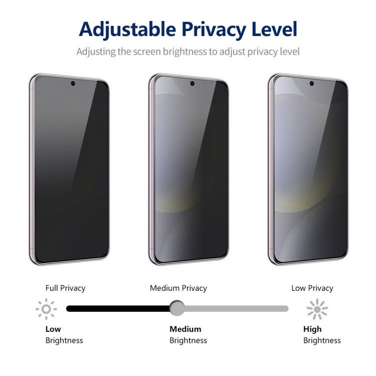 For Samsung Galaxy S23+ 5G ENKAY Hat-Prince 360 Degree Anti-peeping Privacy Full Screen Tempered Glass Film - HoMEdemic™ 