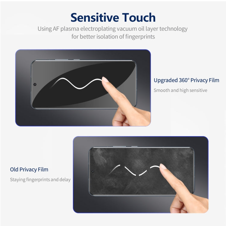 For Samsung Galaxy S23+ 5G ENKAY Hat-Prince 360 Degree Anti-peeping Privacy Full Screen Tempered Glass Film - HoMEdemic™ 