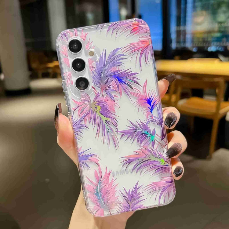 For Samsung Galaxy S23+ 5G Electroplated Symphony Phone Case(Feather) - HoMEdemic™ 