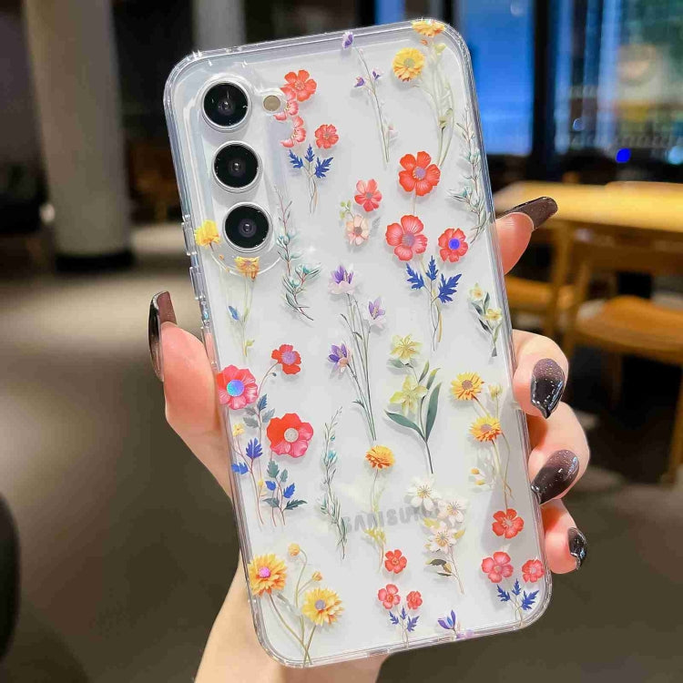 For Samsung Galaxy S23+ 5G Electroplated Symphony Phone Case(Miscellaneous Flowers) - HoMEdemic™ 