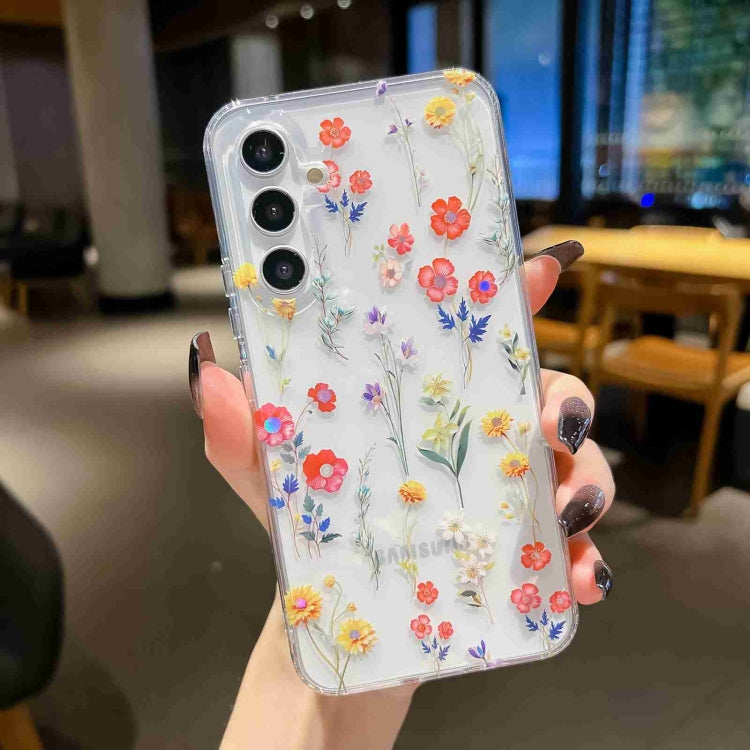 For Samsung Galaxy S23+ 5G Electroplated Symphony Phone Case(Miscellaneous Flowers) - HoMEdemic™ 