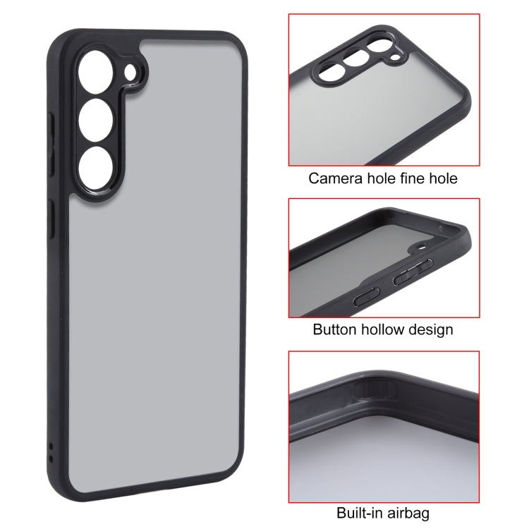 For Samsung Galaxy S23+ 5G Fine Pore Matte Black TPU + PC Phone Case - HoMEdemic™ 