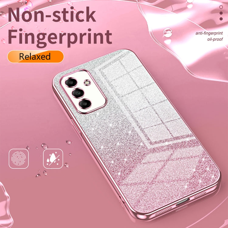 For Samsung Galaxy S23+ 5G Gradient Glitter Powder Electroplated Phone Case(Purple) - HoMEdemic™ 