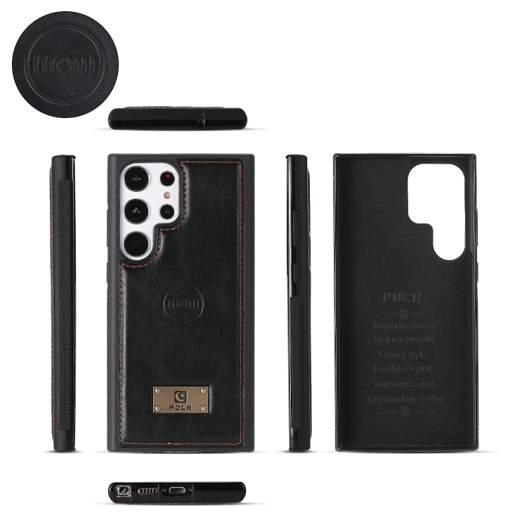 For Samsung Galaxy S23+ 5G Multi-functional Zipper Wallet Leather Phone Case(Black) - HoMEdemic™ 