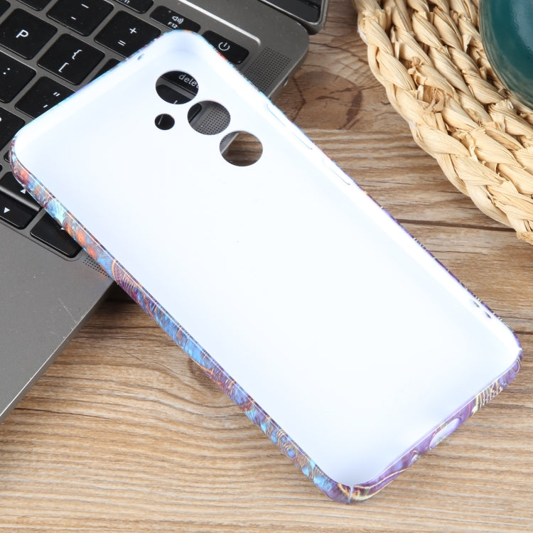 For Samsung Galaxy S23+ 5G Painted Pattern Precise Hole PC Phone Case(Abstract Flower) - HoMEdemic™ 