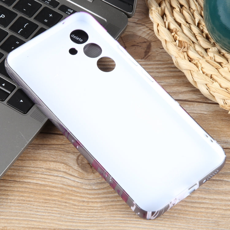 For Samsung Galaxy S23+ 5G Painted Pattern Precise Hole PC Phone Case(Black Purple Umbrella Boy) - HoMEdemic™ 