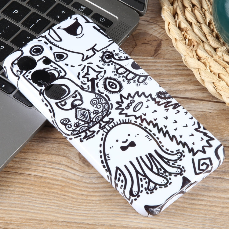 For Samsung Galaxy S23+ 5G Painted Pattern Precise Hole PC Phone Case(Bottle Monster) - HoMEdemic™ 