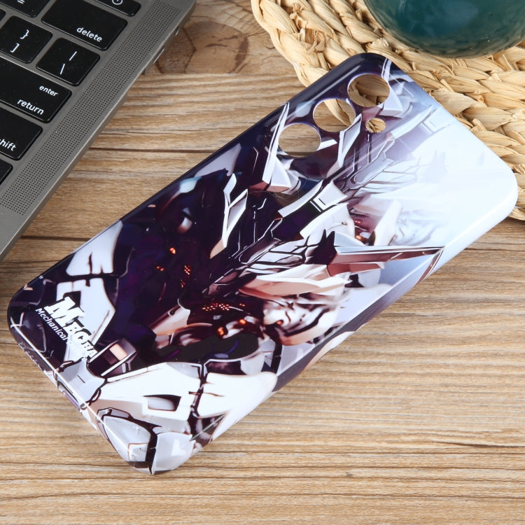 For Samsung Galaxy S23+ 5G Painted Pattern Precise Hole PC Phone Case(Golden Robot) - HoMEdemic™ 