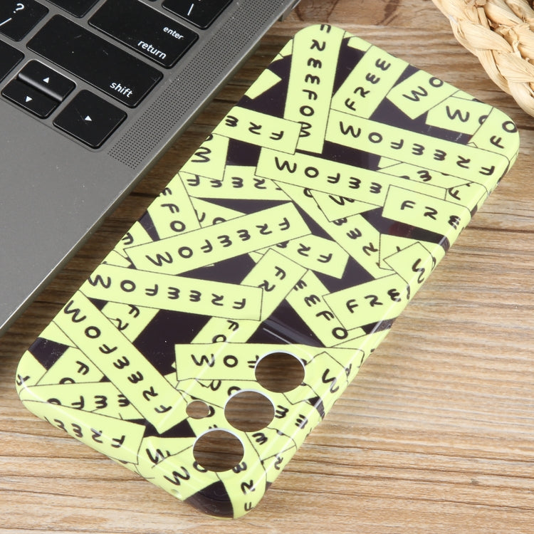 For Samsung Galaxy S23+ 5G Painted Pattern Precise Hole PC Phone Case(Green Label) - HoMEdemic™ 
