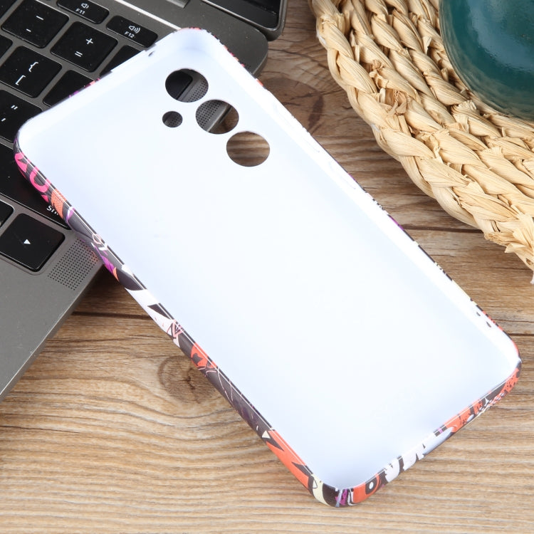 For Samsung Galaxy S23+ 5G Painted Pattern Precise Hole PC Phone Case(Orange Comics) - HoMEdemic™ 