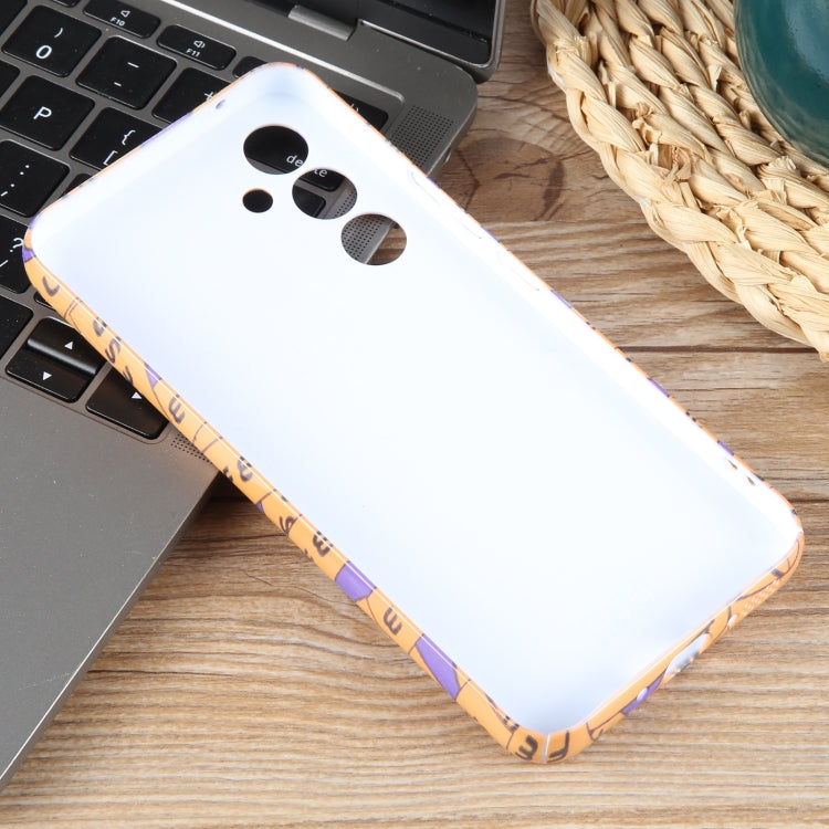 For Samsung Galaxy S23+ 5G Painted Pattern Precise Hole PC Phone Case(Orange Label) - HoMEdemic™ 