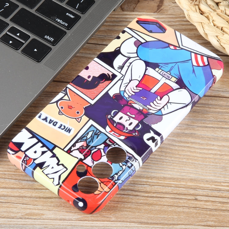 For Samsung Galaxy S23+ 5G Painted Pattern Precise Hole PC Phone Case(Vacationer) - HoMEdemic™ 