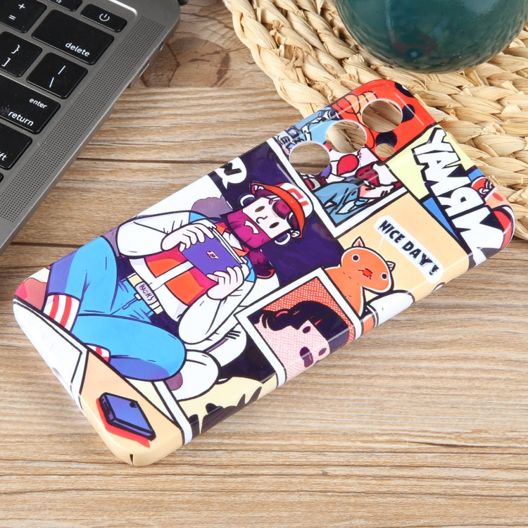 For Samsung Galaxy S23+ 5G Painted Pattern Precise Hole PC Phone Case(Vacationer) - HoMEdemic™ 