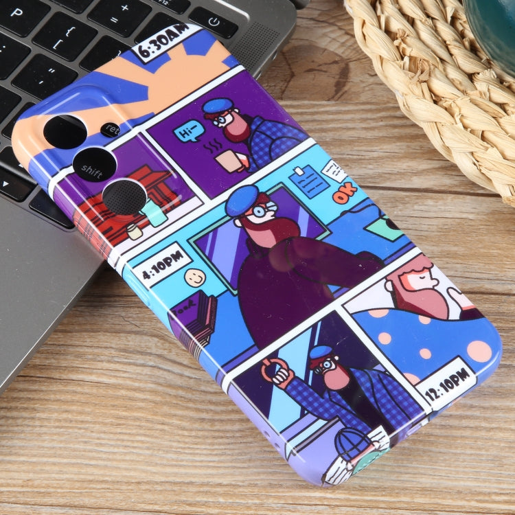 For Samsung Galaxy S23+ 5G Painted Pattern Precise Hole PC Phone Case(Working Uncle) - HoMEdemic™ 