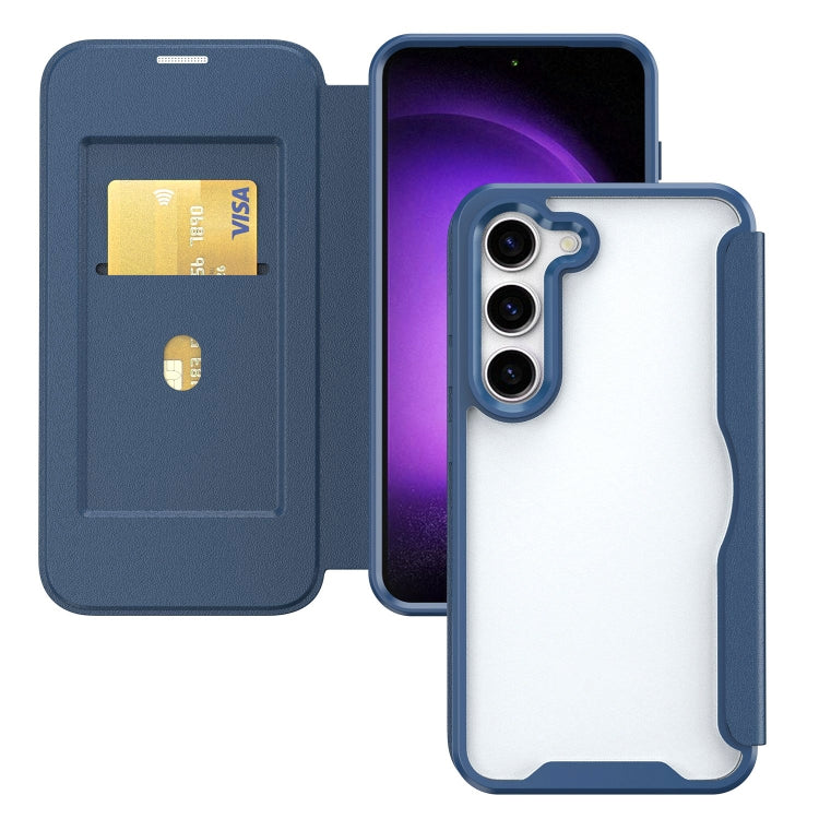 For Samsung Galaxy S23+ 5G RFID Blocking Adsorption Flip Leather Phone Case(Purple) - HoMEdemic™ 