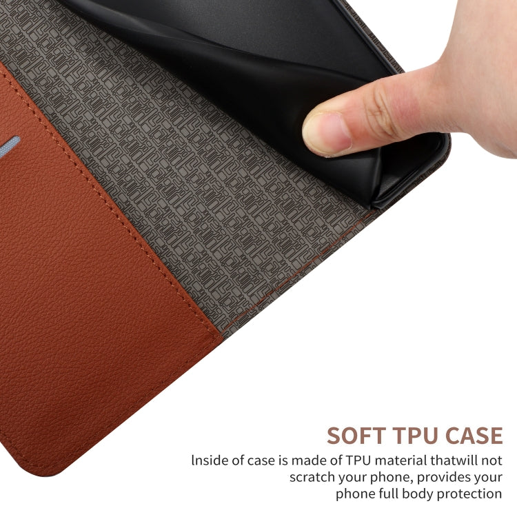 For Samsung Galaxy S23+ 5G Rhombic Grid Texture Leather Phone Case(Brown) - HoMEdemic™ 