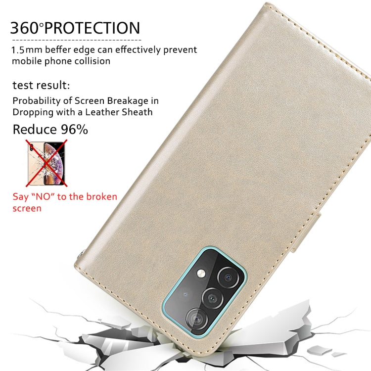 For Samsung Galaxy S23+ 5G Rose Embossed Flip PU Leather Phone Case(Gold) - HoMEdemic™ 
