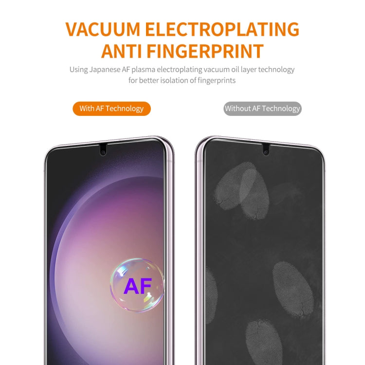 For Samsung Galaxy S23+ 5G / S22+ 5G ENKAY Easy Install 0.18mm High Alumina Silicon Full Glass Film, Support Ultrasonic Unlock - HoMEdemic™ 