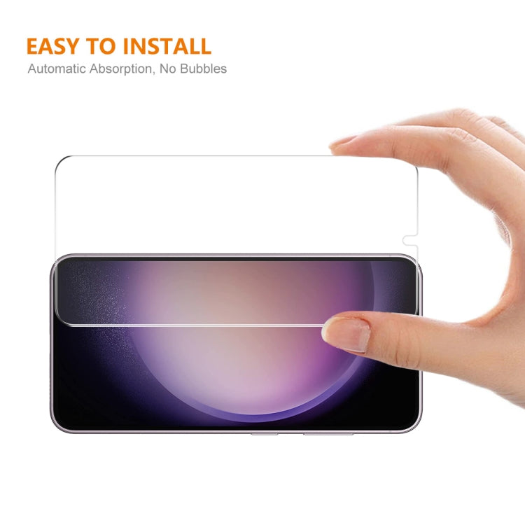 For Samsung Galaxy S23+ 5G / S22+ 5G ENKAY Easy Install 0.18mm High Alumina Silicon Full Glass Film, Support Ultrasonic Unlock - HoMEdemic™ 