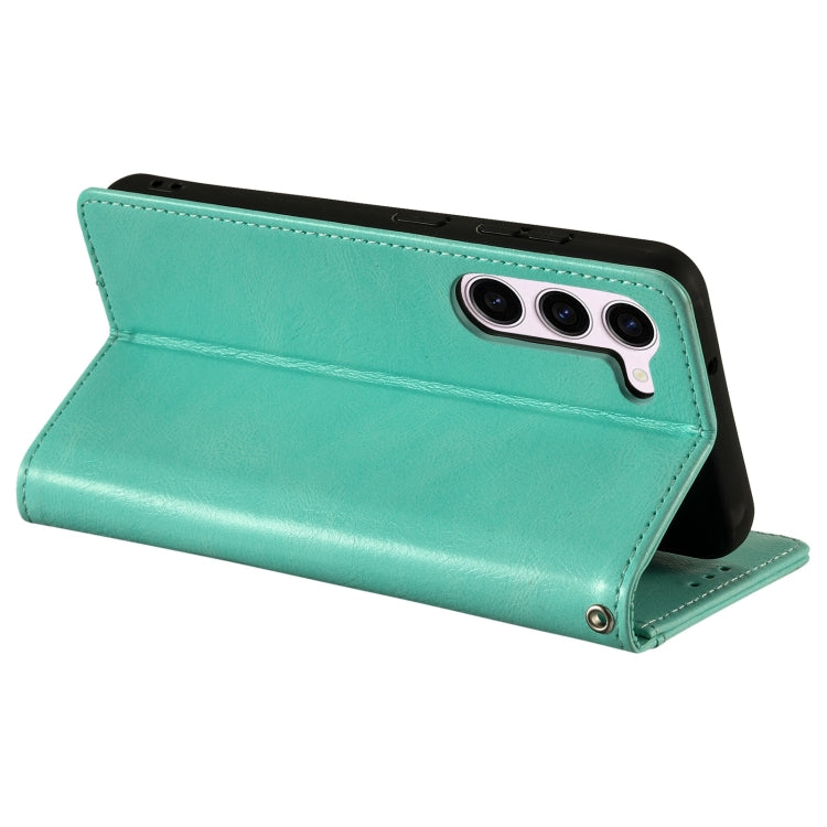 For Samsung Galaxy S23+ 5G Simple 6-Card Wallet Leather Phone Case(Green) - HoMEdemic™ 