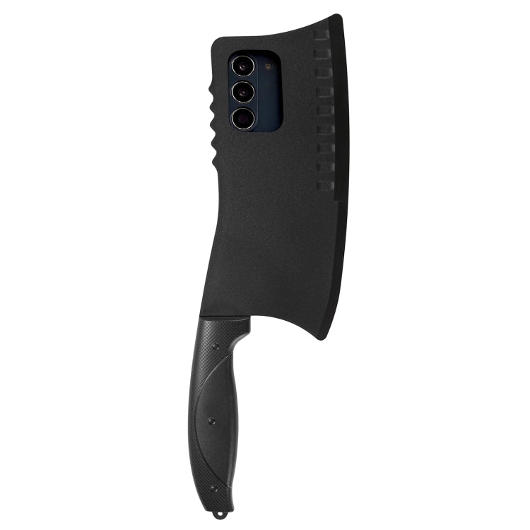 For Samsung Galaxy S23+ 5G Simulated Kitchen Knife TPU + PC Phone Case(Black) - HoMEdemic™ 