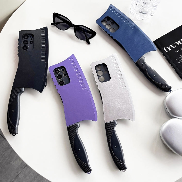 For Samsung Galaxy S23+ 5G Simulated Kitchen Knife TPU + PC Phone Case(Black) - HoMEdemic™ 