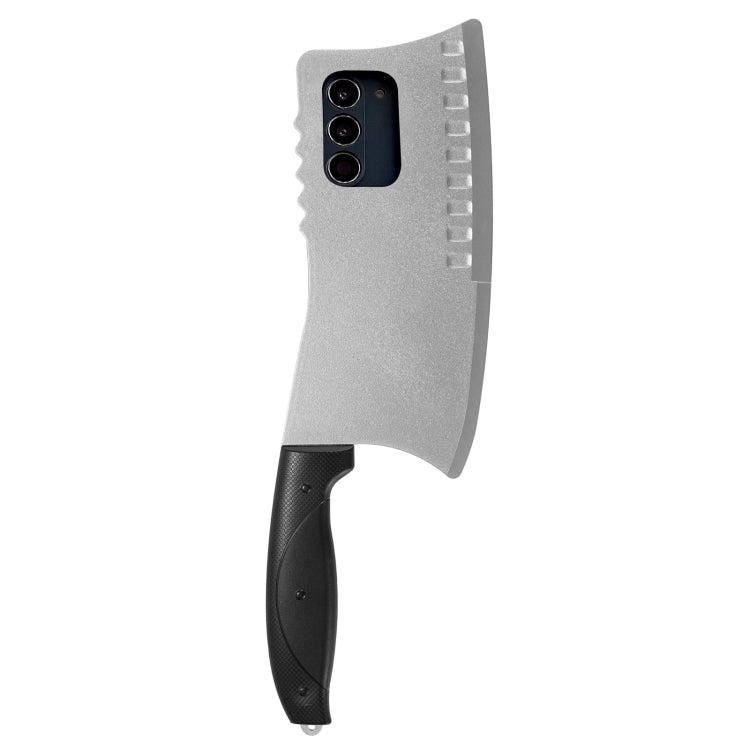For Samsung Galaxy S23+ 5G Simulated Kitchen Knife TPU + PC Phone Case(Silver) - HoMEdemic™ 