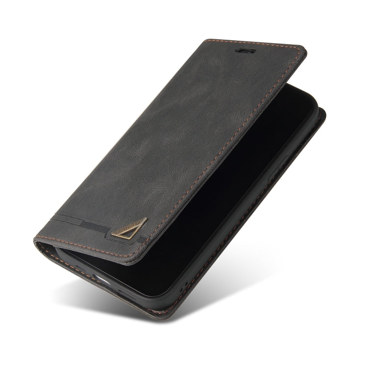 For Samsung Galaxy S23+ 5G Skin Feel Anti-theft Brush Horizontal Flip Leather Case with Holder(Black) - HoMEdemic™ 