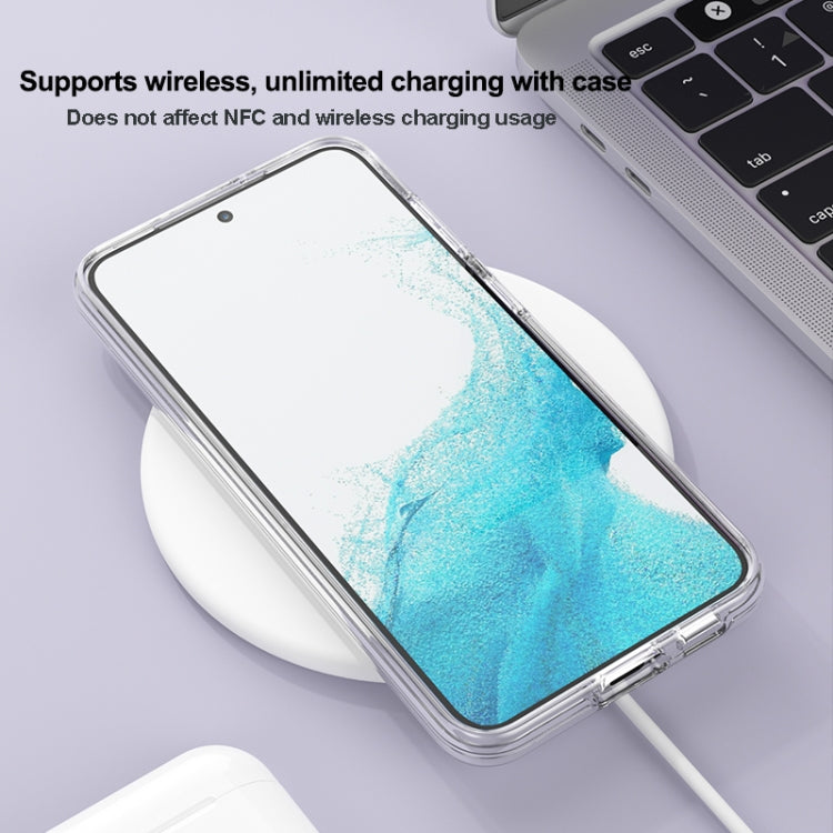 For Samsung Galaxy S23+ 5G Terminator Style Glitter Powder MagSafe Magnetic Phone Case(Transparent) - HoMEdemic™ 