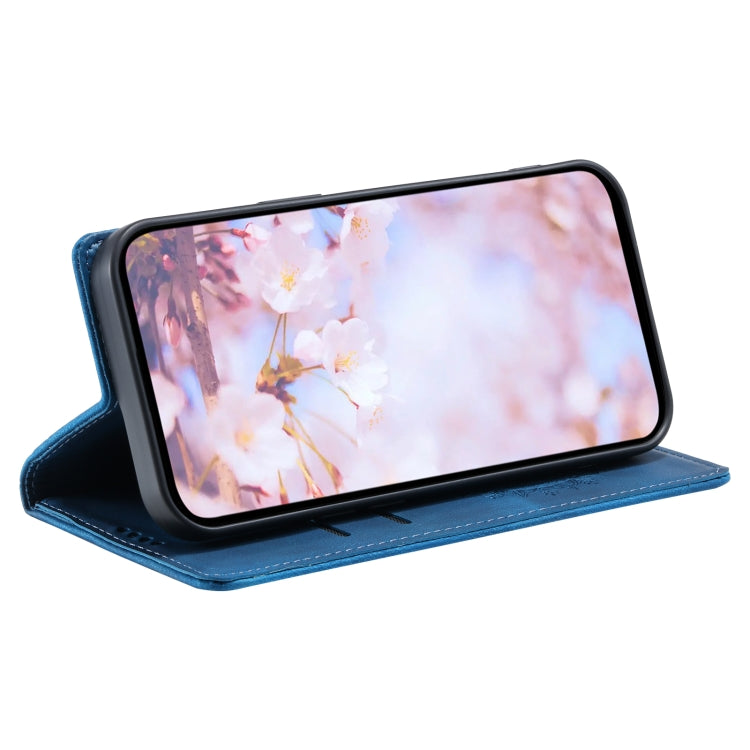 For Samsung Galaxy S23+ 5G Totem Embossed Magnetic Leather Phone Case(Blue) - HoMEdemic™ 