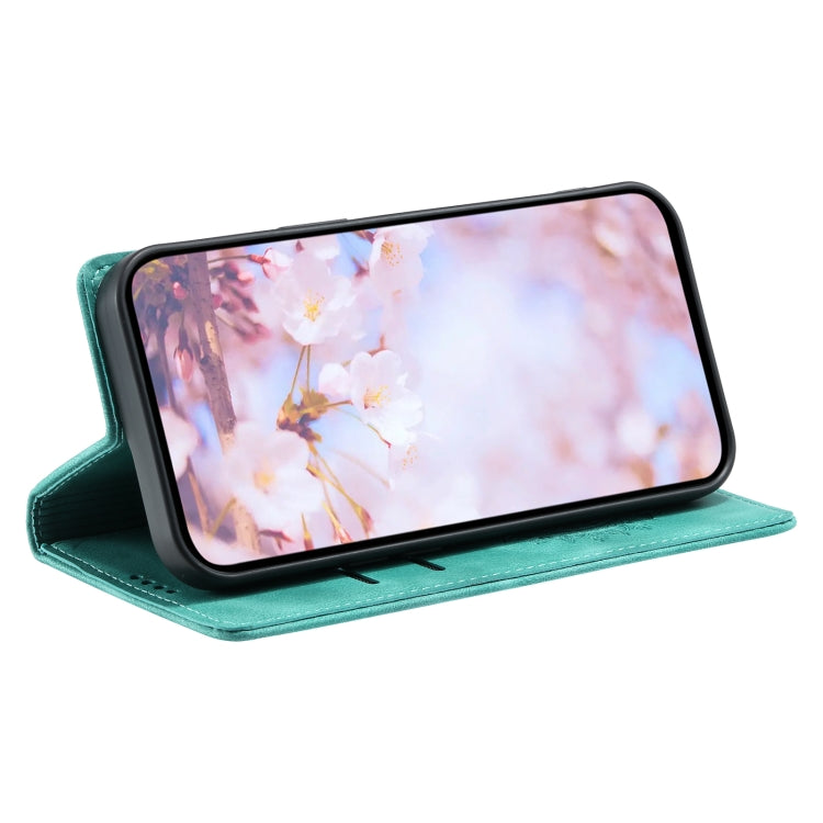 For Samsung Galaxy S23+ 5G Totem Embossed Magnetic Leather Phone Case(Green) - HoMEdemic™ 