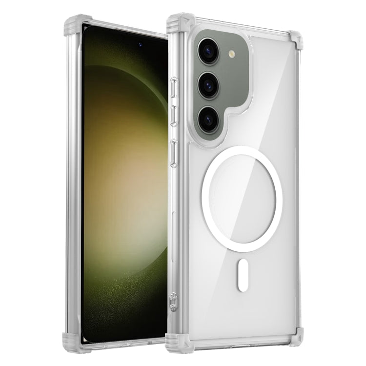 For Samsung Galaxy S23+ 5G Transparent MagSafe Magnetic Phone Case(Transparent) - HoMEdemic™ 