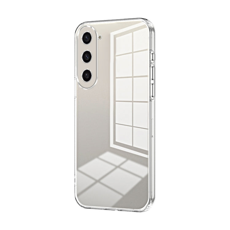 For Samsung Galaxy S23+ 5G Transparent Plating Fine Hole Phone Case(Transparent) - HoMEdemic™ 