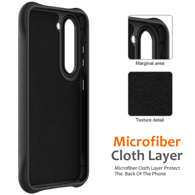 For Samsung Galaxy S23+ 5G Wave Texture MagSafe Magnetic Liquid Silicone Phone Case(Black) - HoMEdemic™ 