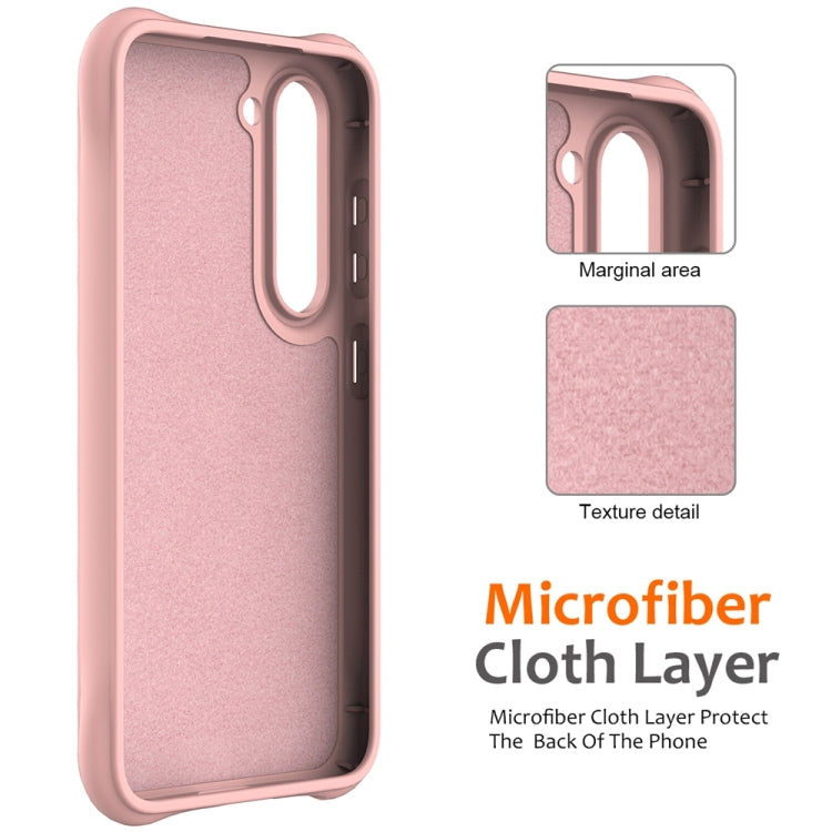 For Samsung Galaxy S23+ 5G Wave Texture MagSafe Magnetic Liquid Silicone Phone Case(Pink) - HoMEdemic™ 