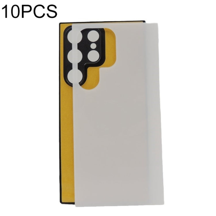 For Samsung Galaxy S24 10pcs Thermal Transfer Glass Phone Case(Black) - HoMEdemic™ 