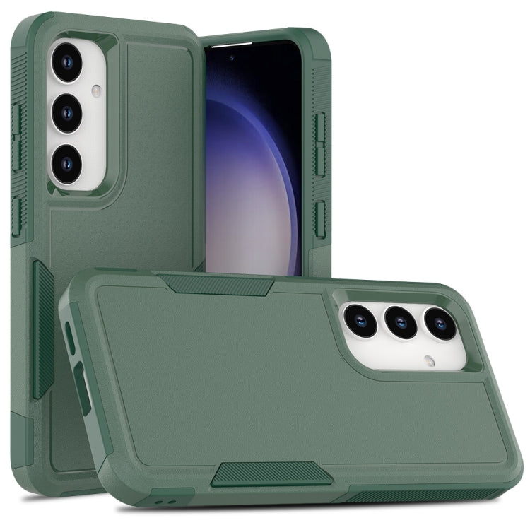 For Samsung Galaxy S24 5G 2 in 1 PC + TPU Phone Case(Dark Green) - HoMEdemic™ 