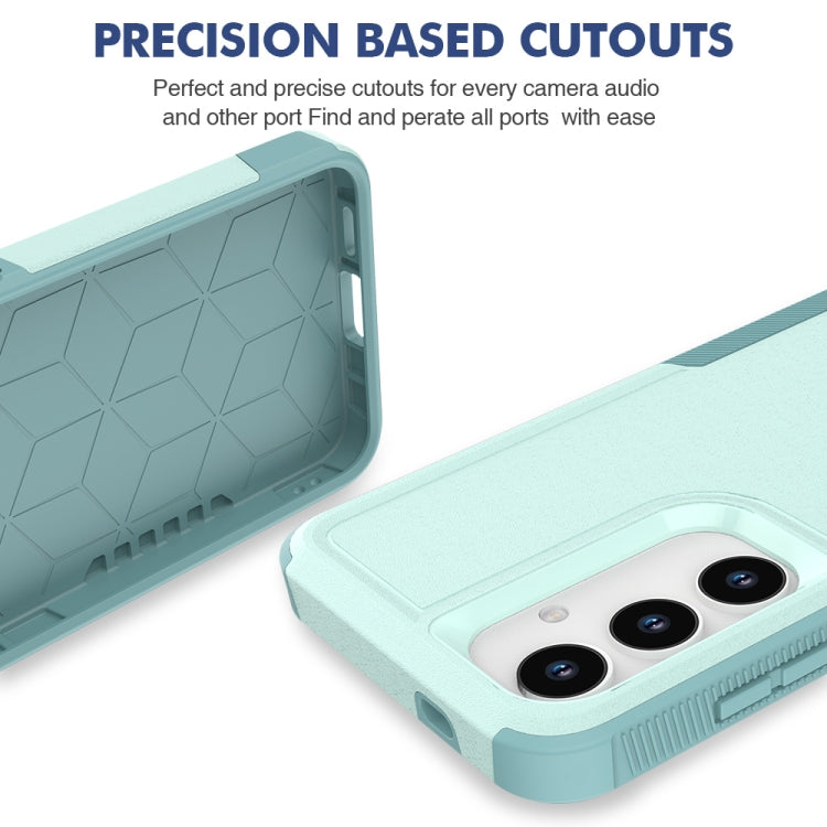 For Samsung Galaxy S24 5G 2 in 1 PC + TPU Phone Case(Light Green) - HoMEdemic™ 