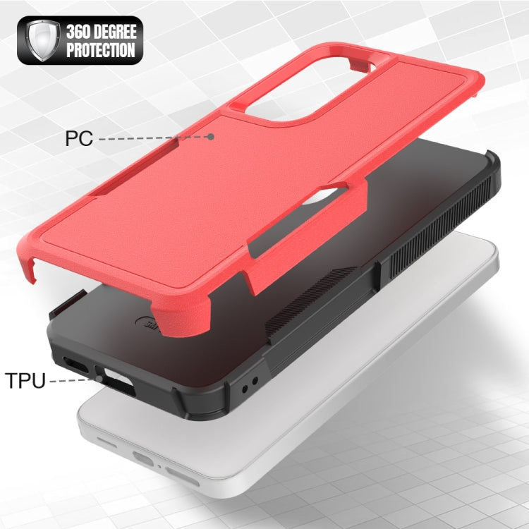 For Samsung Galaxy S24 5G 2 in 1 PC + TPU Phone Case(Red) - HoMEdemic™ 