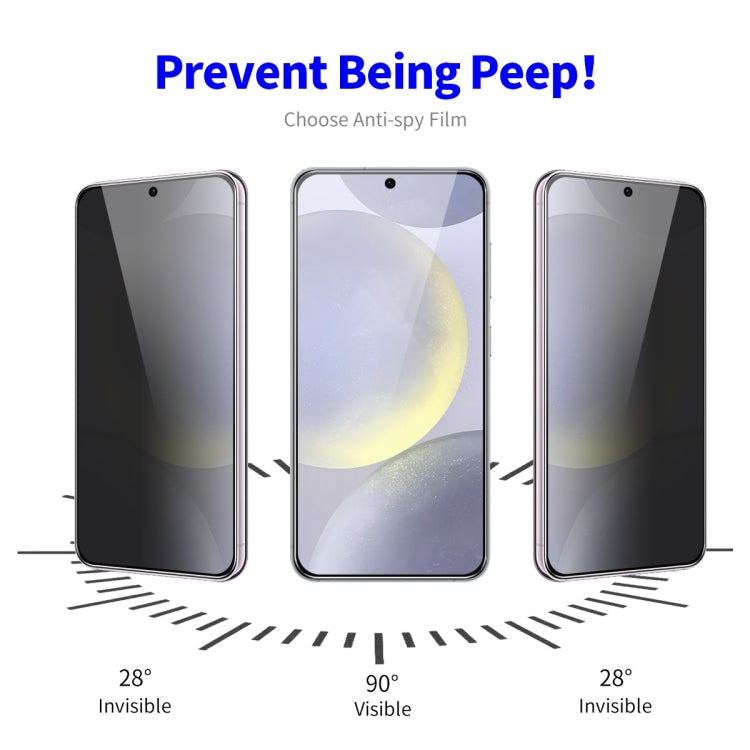 For Samsung Galaxy S24 5G 2pcs ENKAY Hat-Prince 28 Degree Anti-peeping Privacy Tempered Glass Film - HoMEdemic™ 