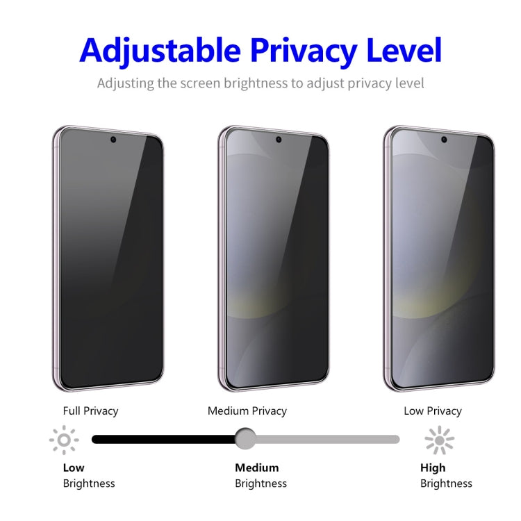 For Samsung Galaxy S24 5G 2pcs ENKAY Hat-Prince 28 Degree Anti-peeping Privacy Tempered Glass Film - HoMEdemic™ 